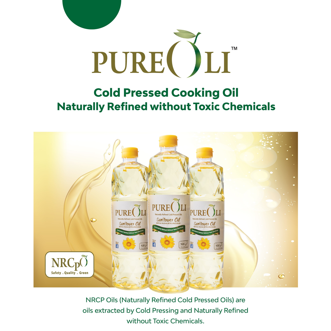 PureOli Sunflower Oil